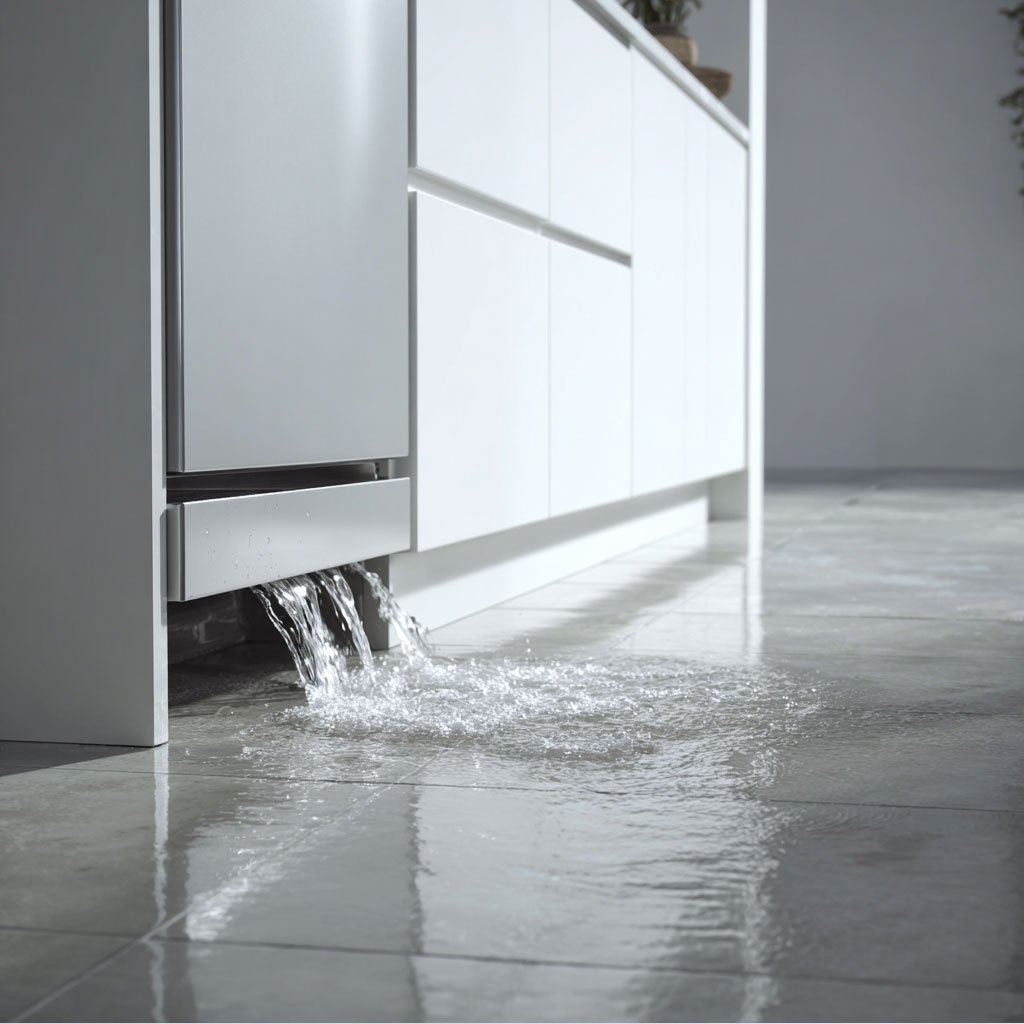 La lavastoviglie perde acqua o non asciuga